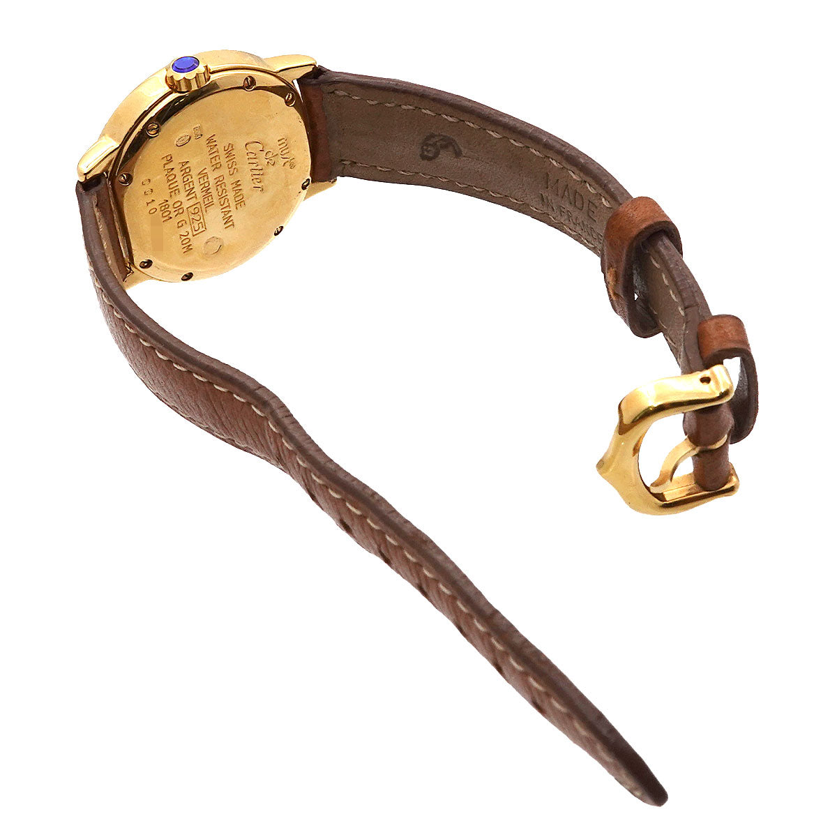 Must Ronde Vermeil W1008743 Cream Dial Silver 925 Ladies Watch