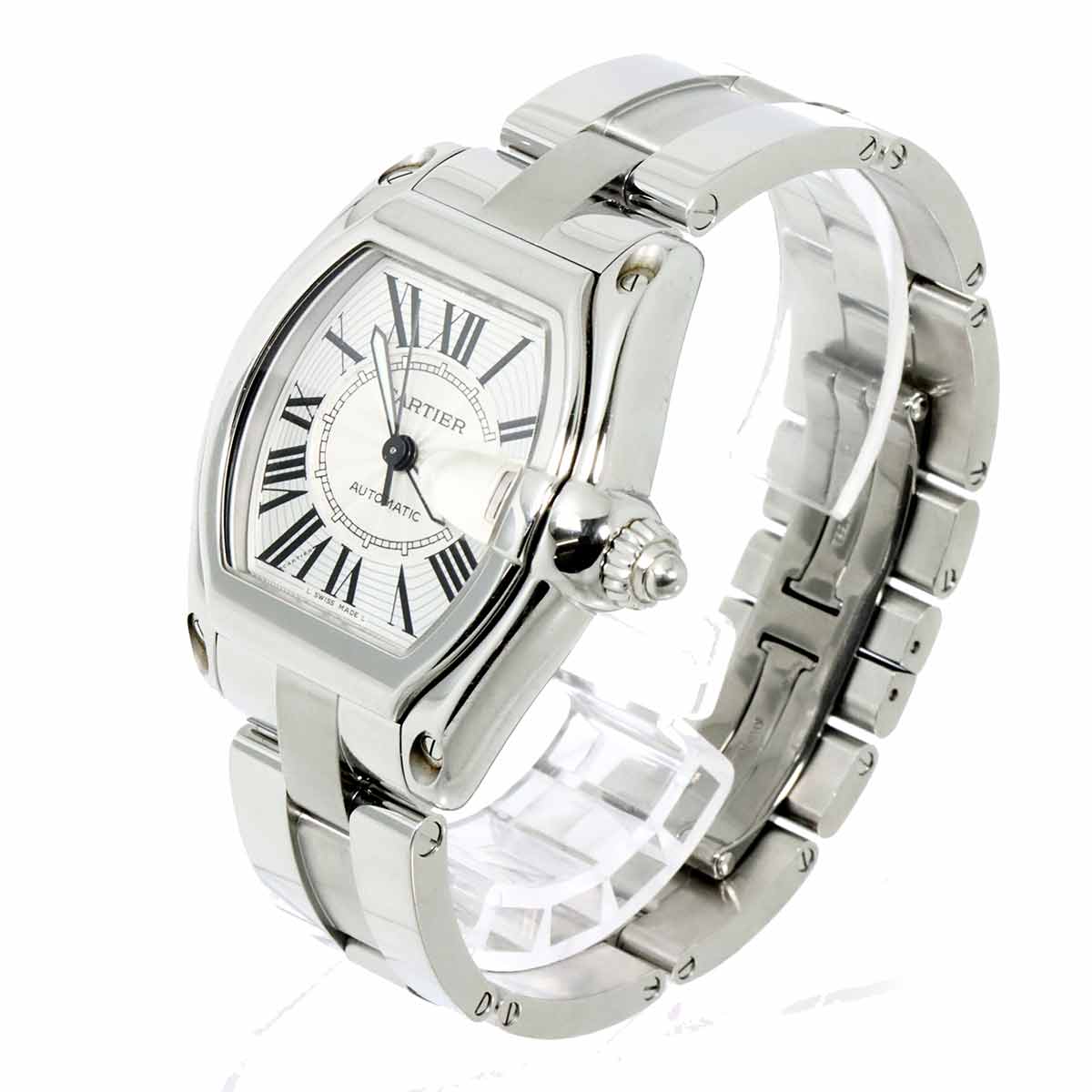 Roadster LM W62025V3 Date Automatic Silver Dial Mens Watch