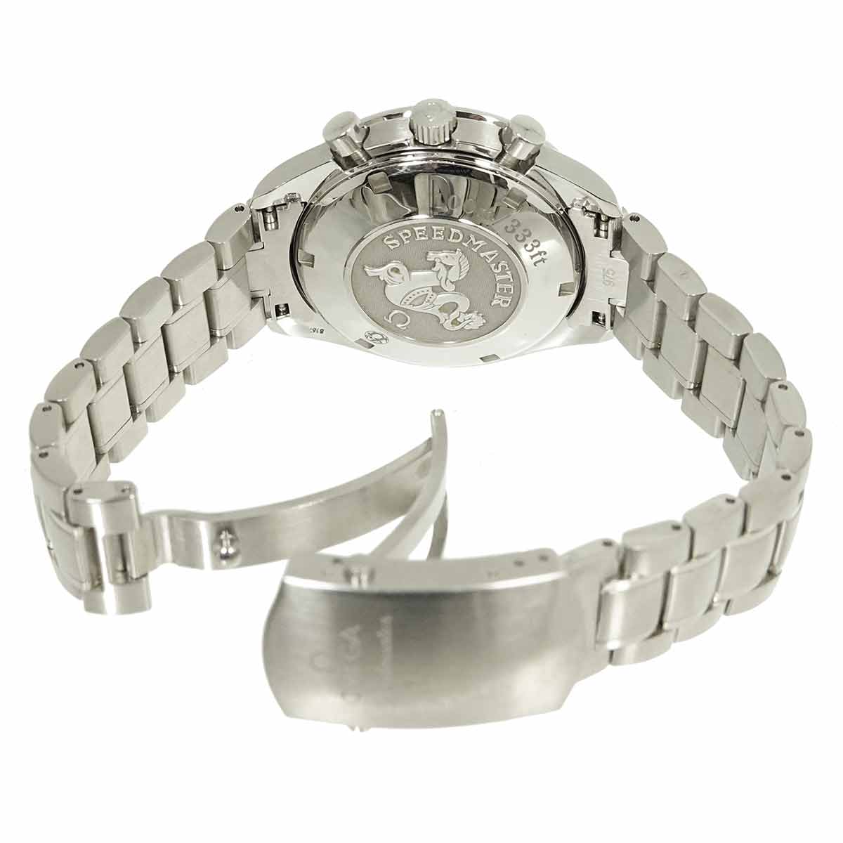 Speedmaster Date 3212 80 Chronograph Automatic Blue Dial Mens