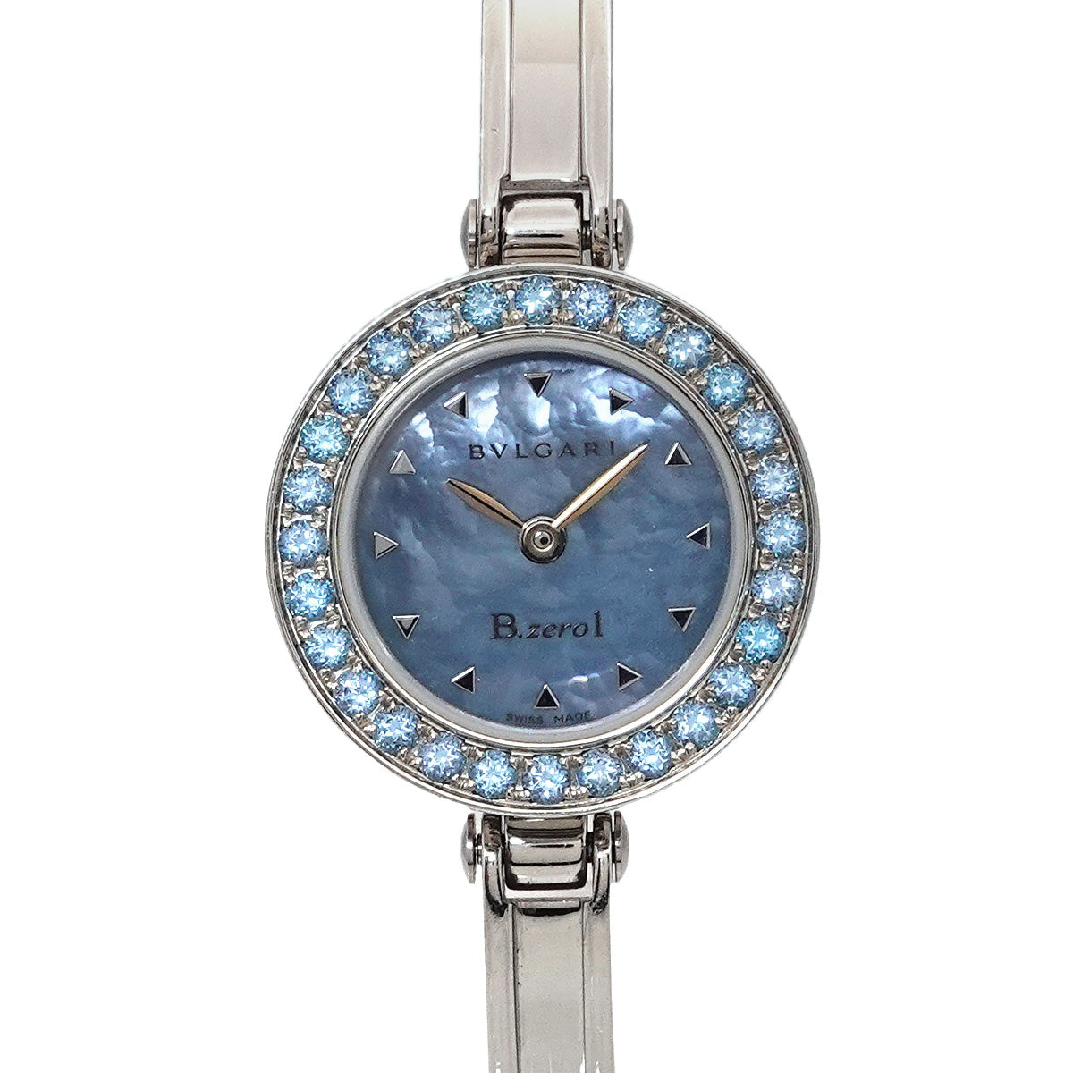 B-Zero1 BZ22S Quartz Blue Shell Dial Ladies Watch