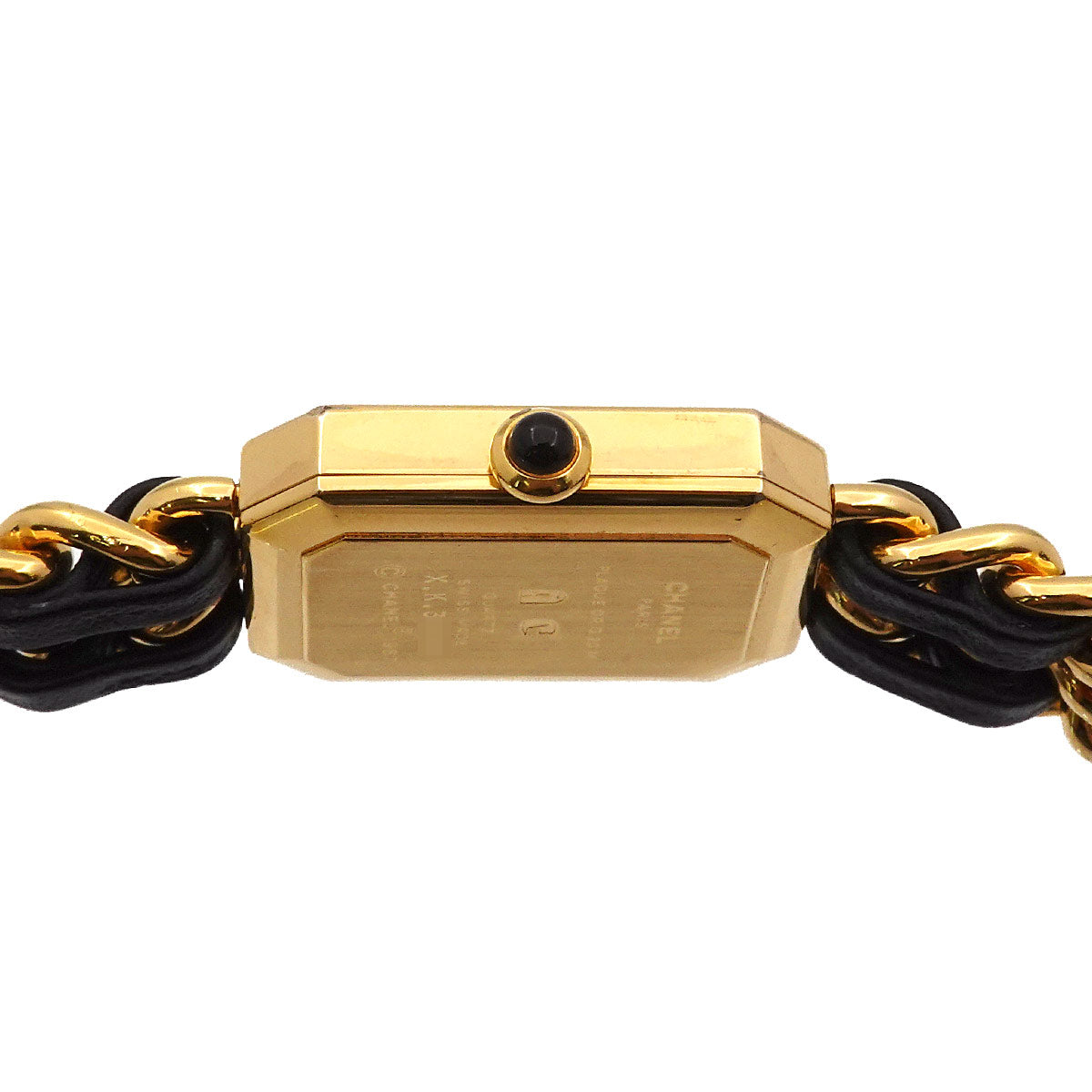 Premiere Size M H0001 Vintage Quartz Black Dial Ladies Watch