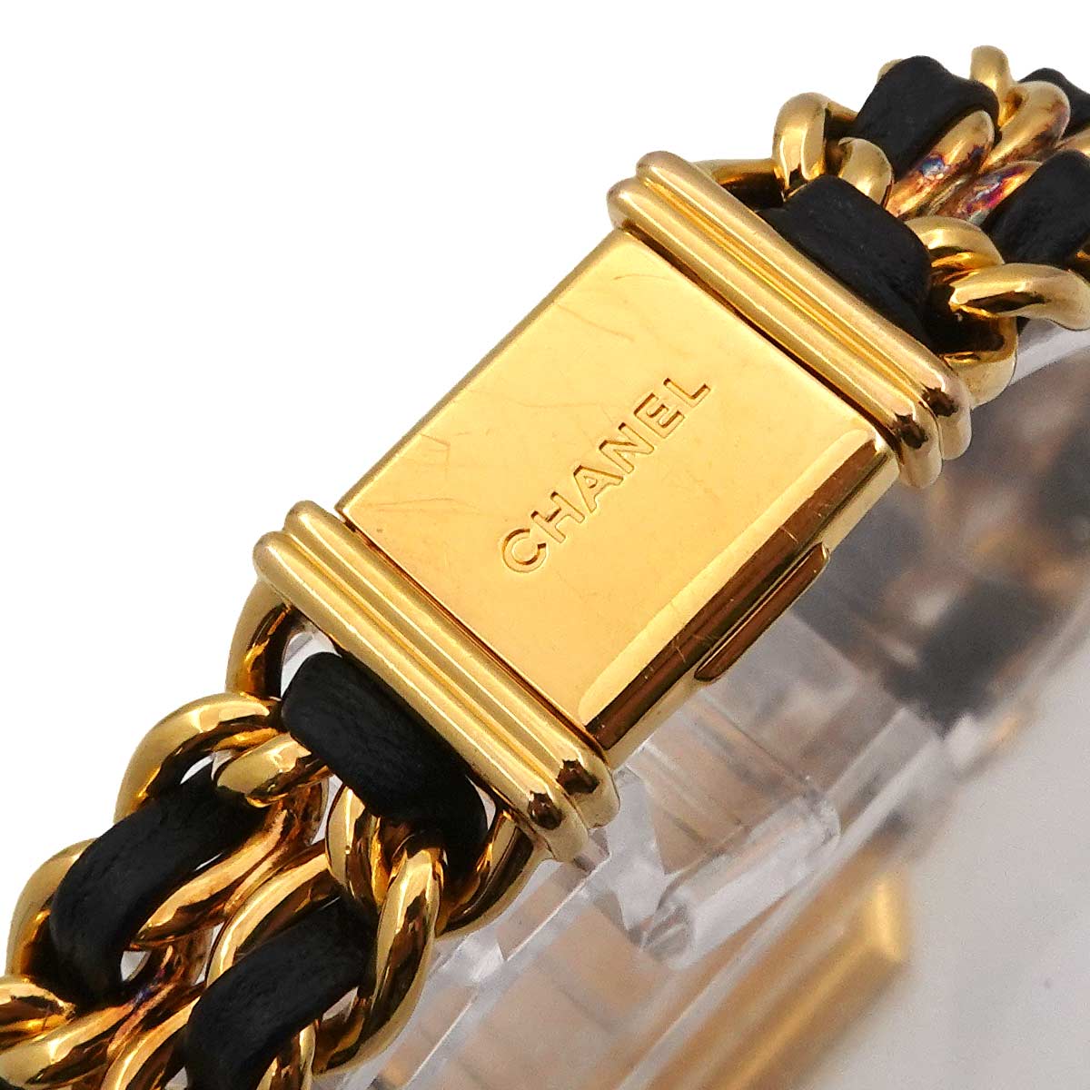 Premiere Size M H0001 Vintage Quartz Black Dial Ladies Watch