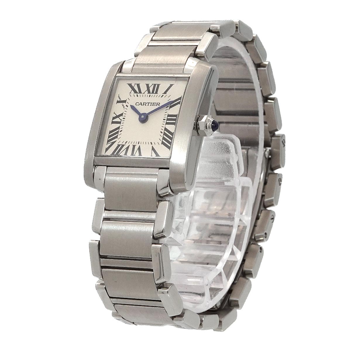 Tank Francaise SM W51008Q3 Quartz Cream Dial Ladies Watch