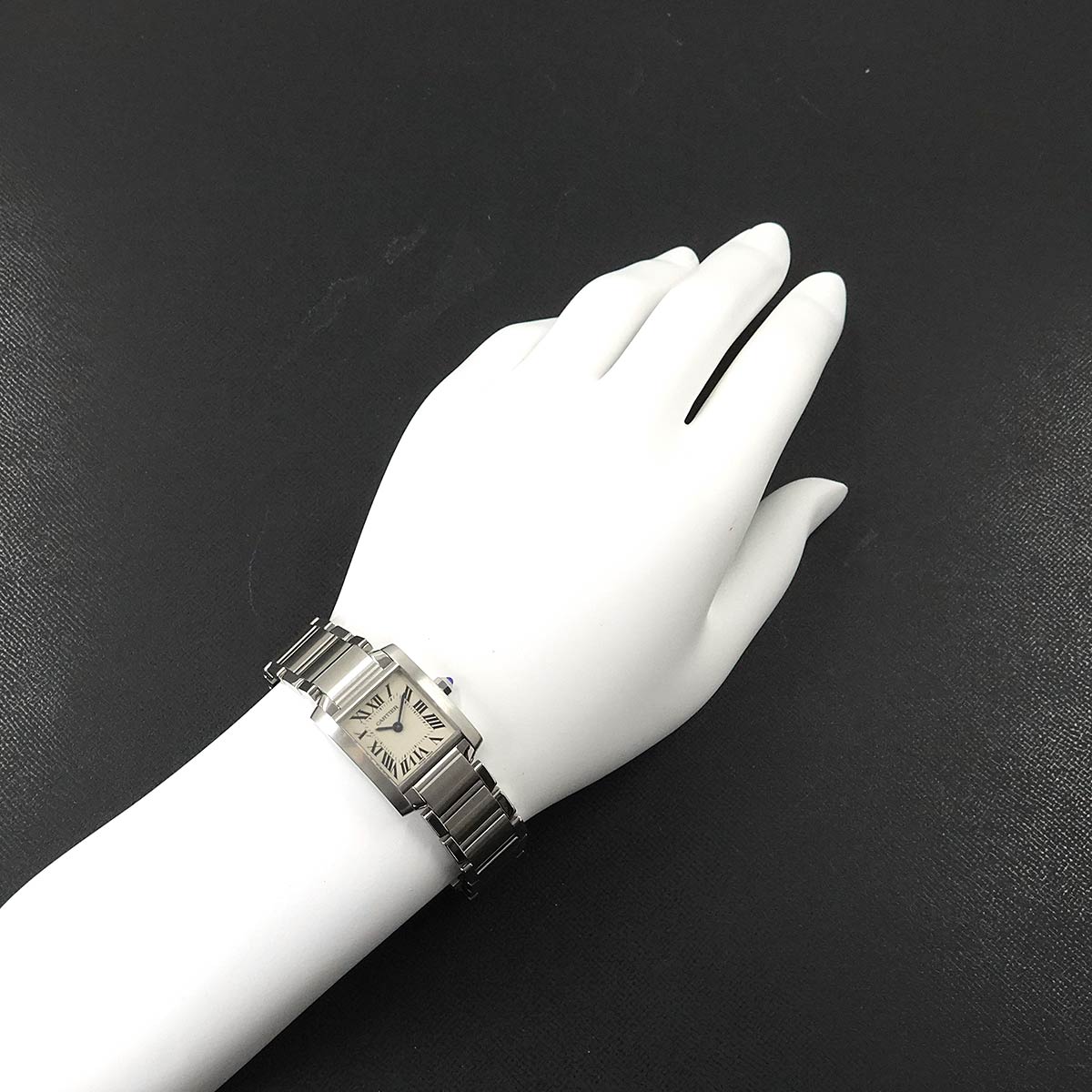 Tank Francaise SM W51008Q3 Quartz Cream Dial Ladies Watch