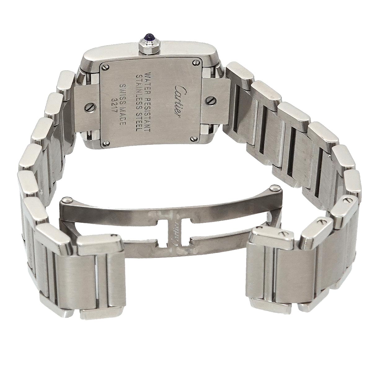 Tank Francaise SM W51008Q3 Quartz Cream Dial Ladies Watch