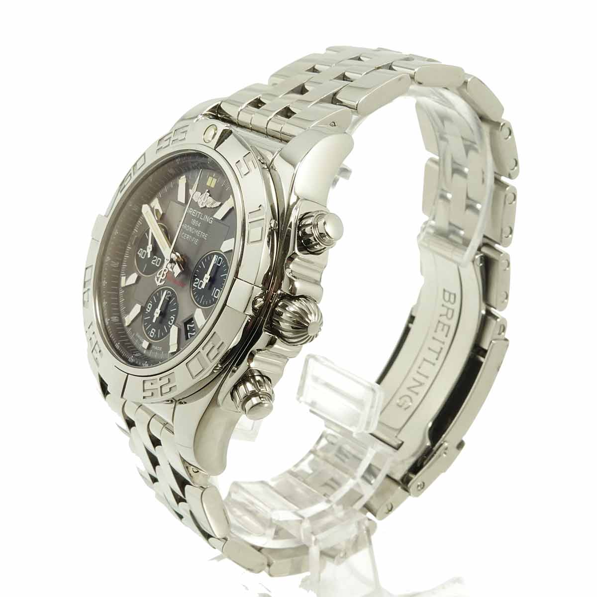 Chronomat44 AB0110 Automatic Chronograph Gray Dial Mens