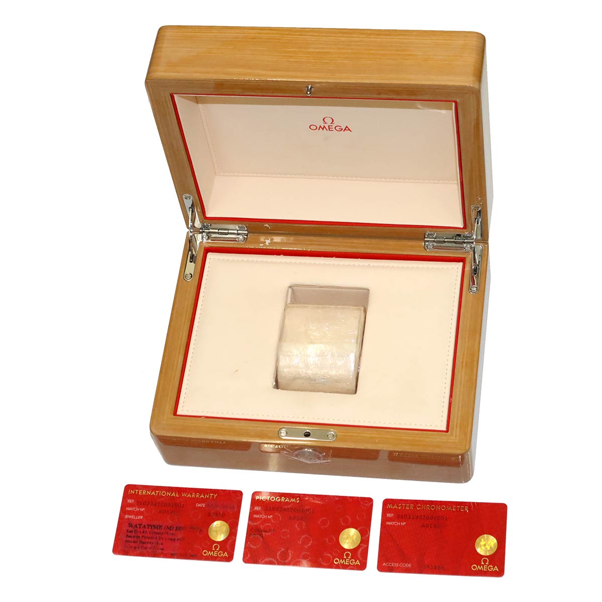 Seamaster 300 210 32 42 20 01 001 CO-AXIAL Date Black Dial