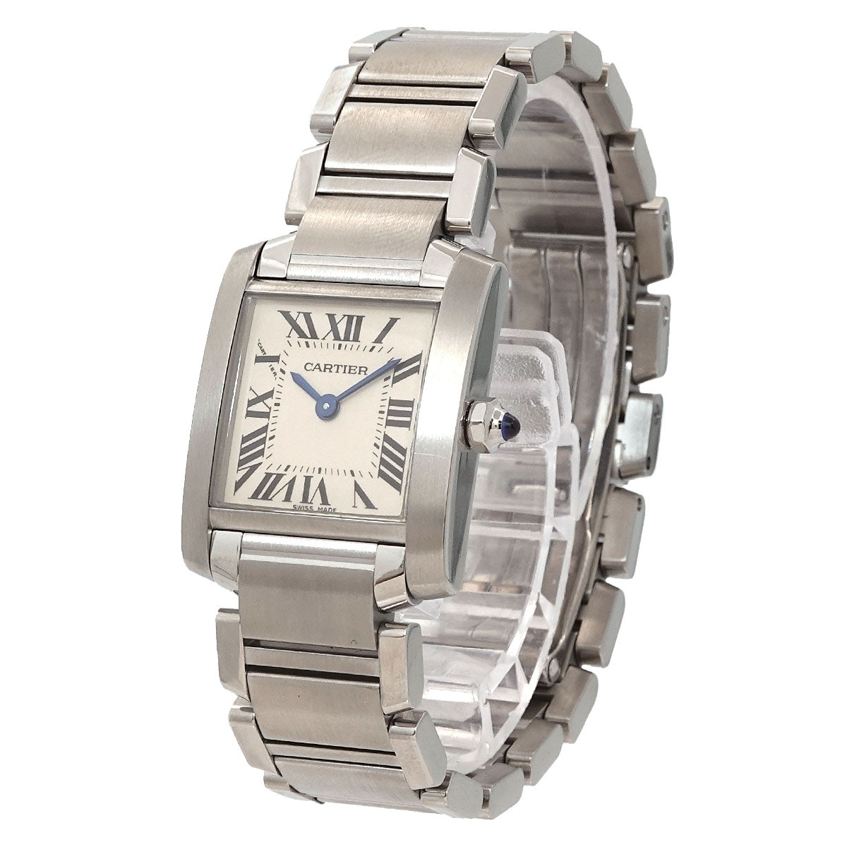 Tank Francaise SM W51008Q3 Quartz Cream Dial Ladies Watch