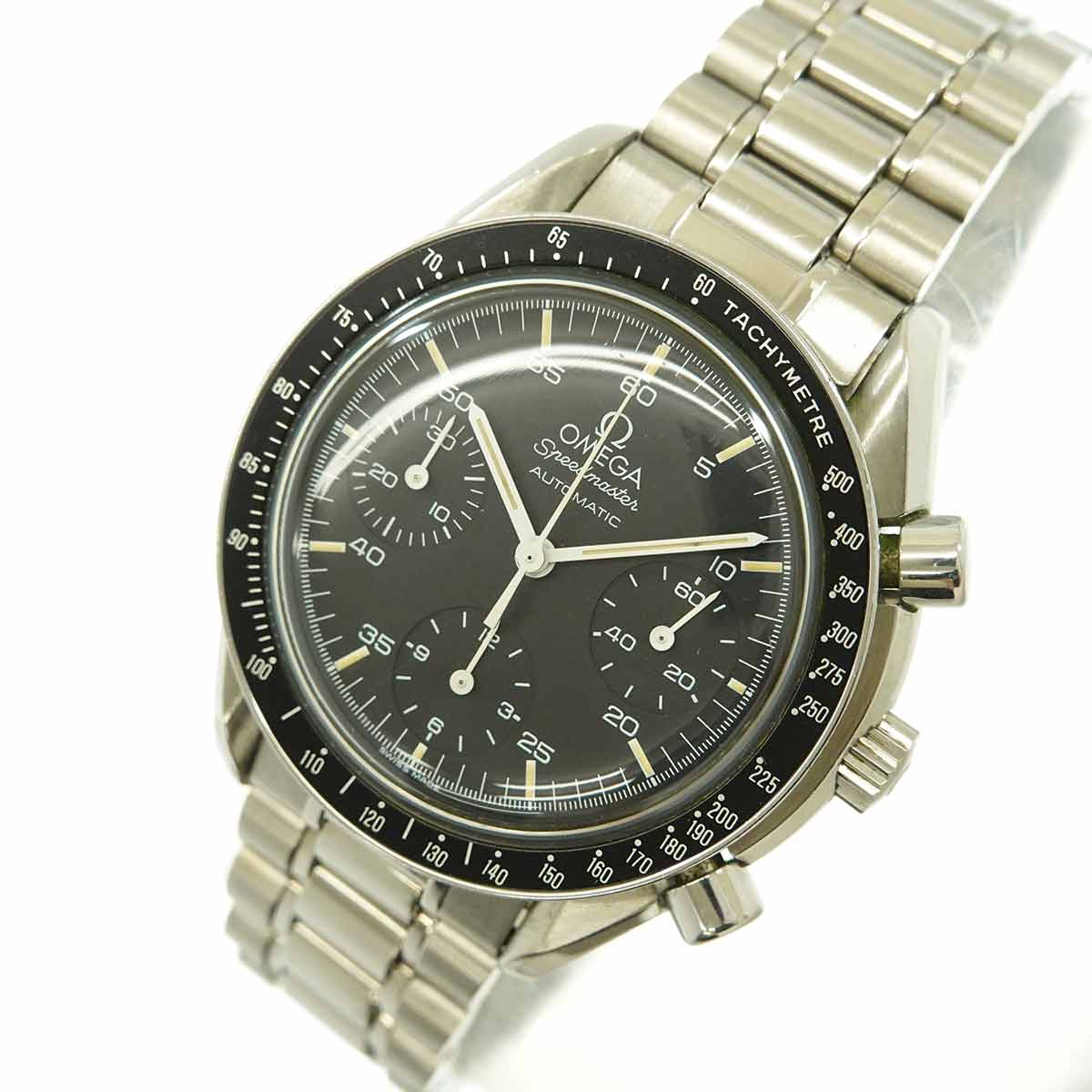Speedmaster Chronograph 3510 50 Automatic Black Dial Mens Watch