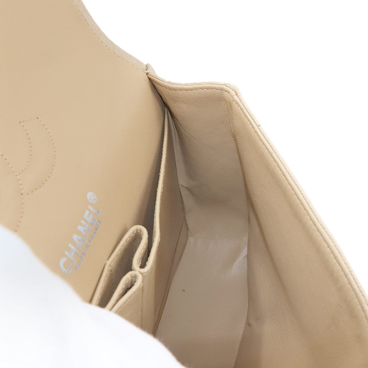 Medium Classic Double Flap Chain Bag 25cm Cotton Jersey 