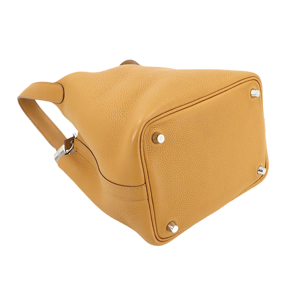 Picotin Lock PM Hand Bag Taurillon Maurice Sesami Purse