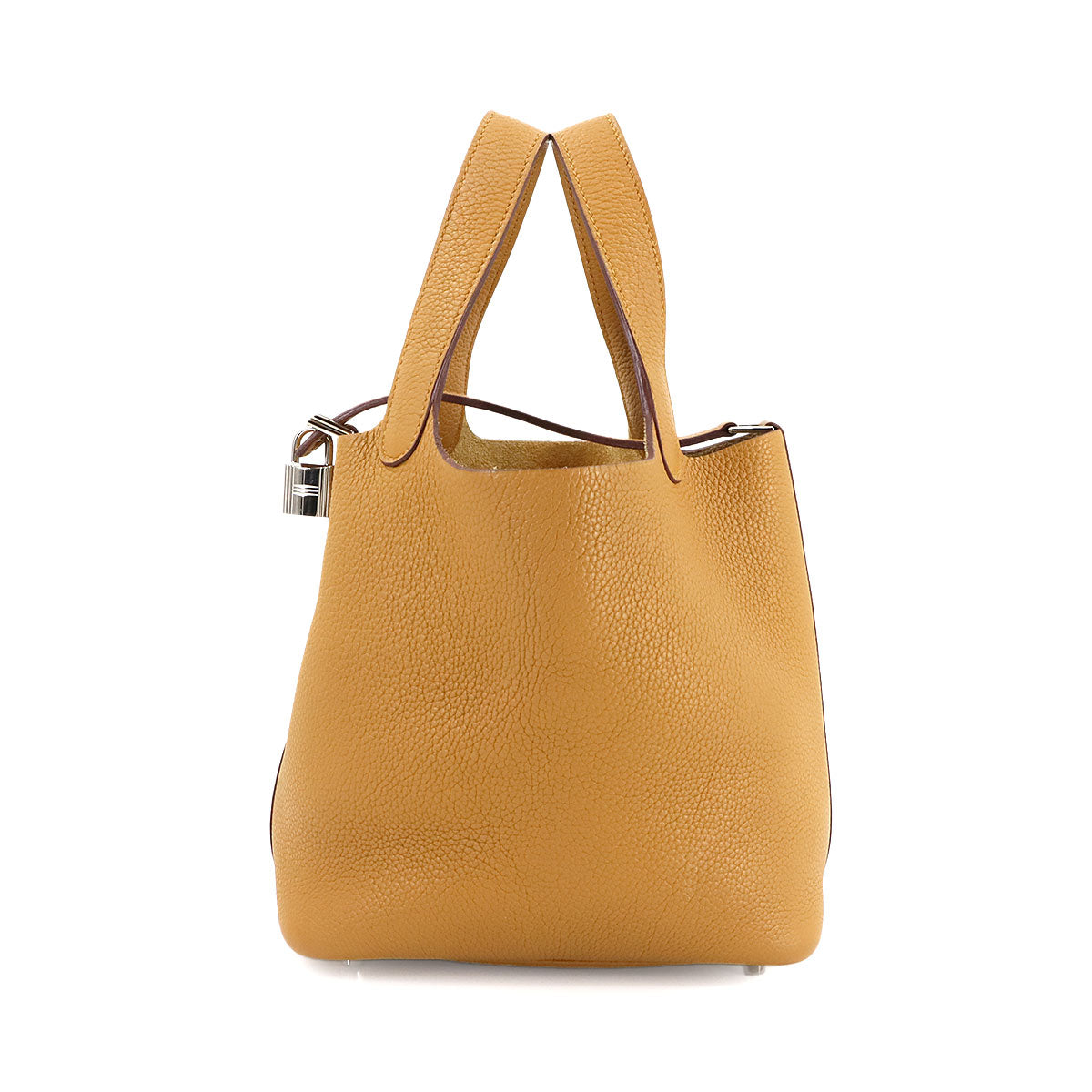 Picotin Lock PM Hand Bag Taurillon Maurice Sesami Purse