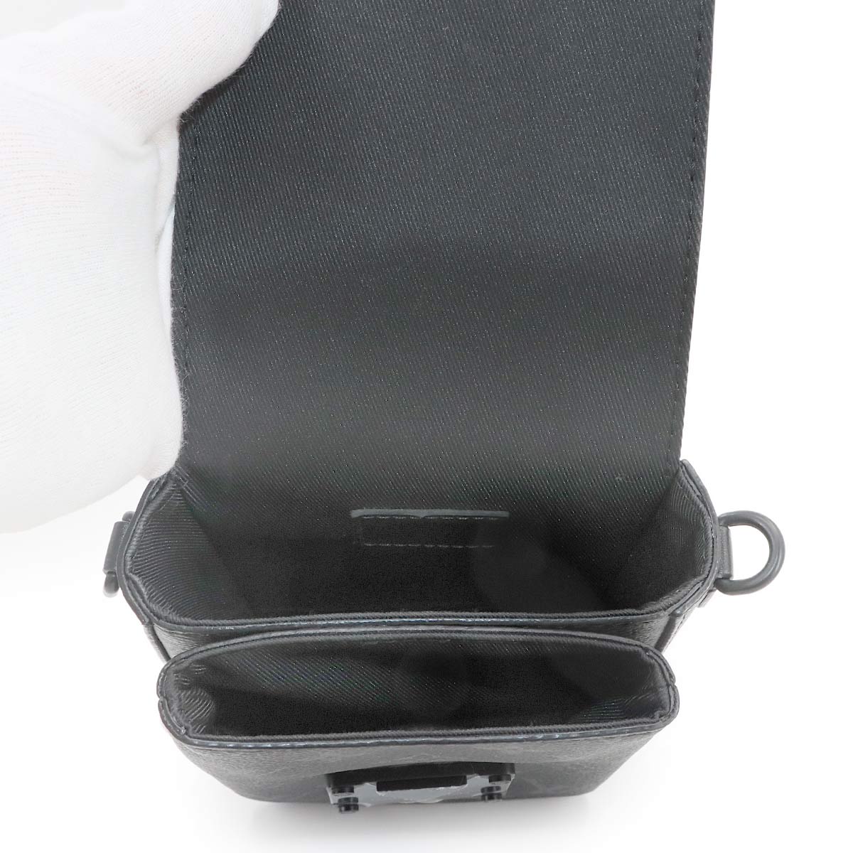 Monogram Eclipse S-Lock Vertical Wearable Wallet