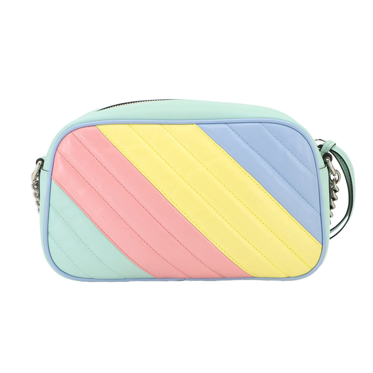 GG Marmont Quilting Small Chain Shoulder Bag Leather Multicolor