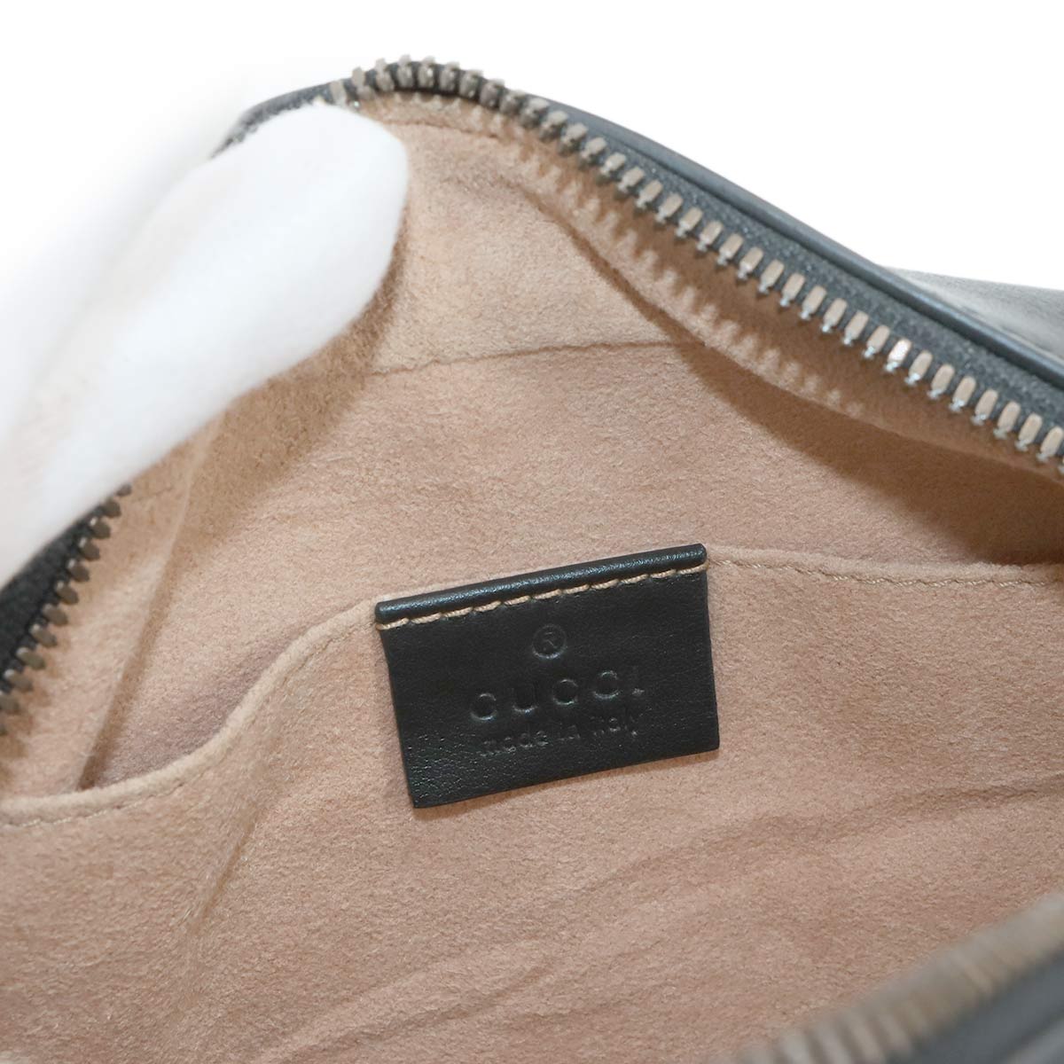 GG Marmont Chain Shoulder Bag Leather Black 447632 Purse