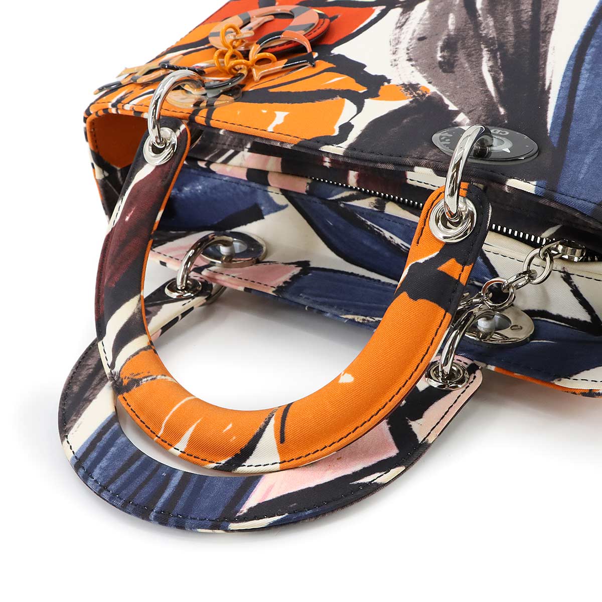 Lady dior Medium 2way Hand Shoulder Bag Nylon