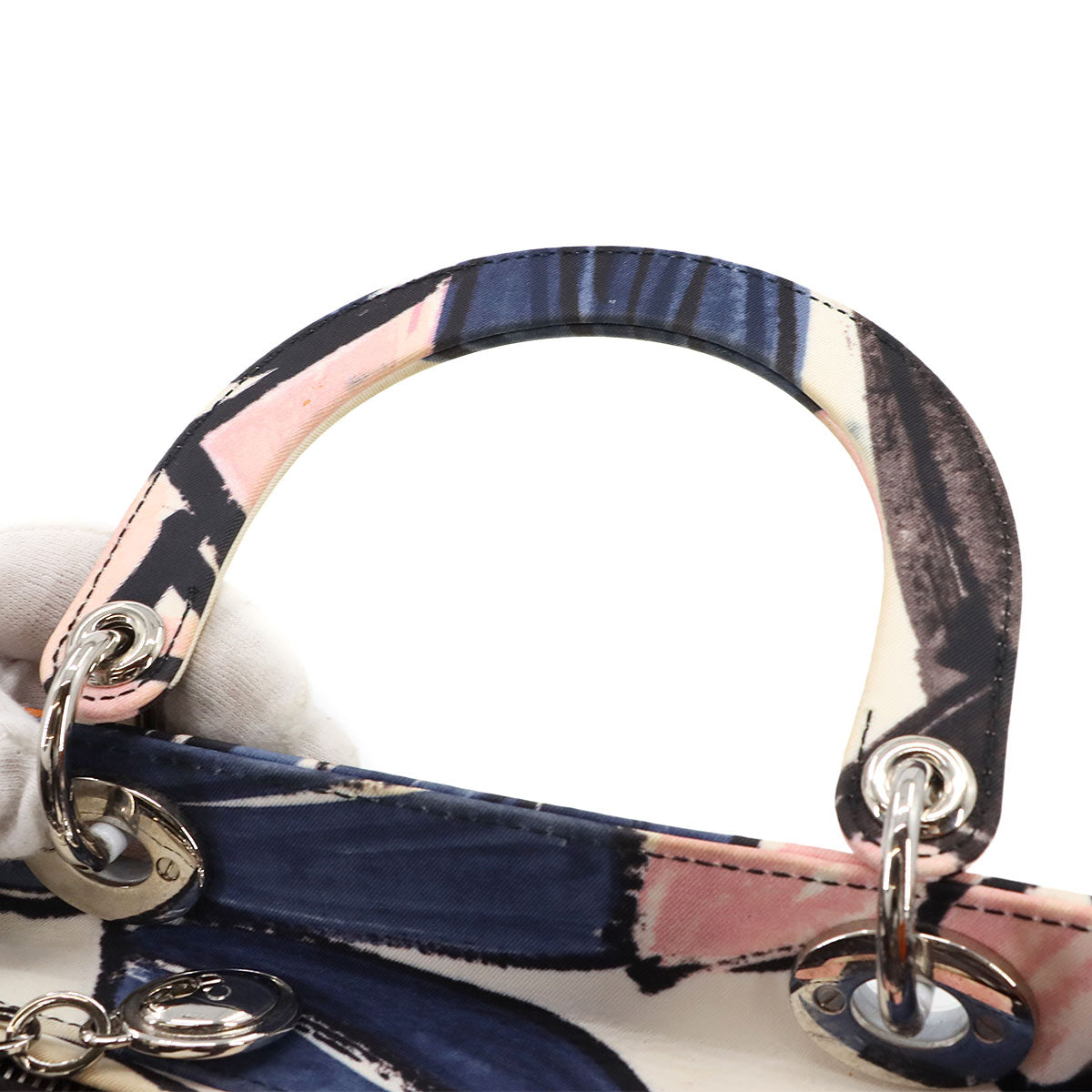 Lady dior Medium 2way Hand Shoulder Bag Nylon