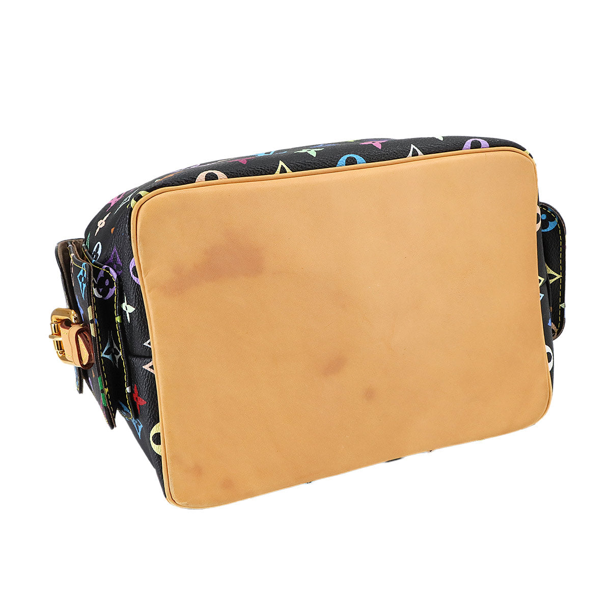 Monogram Multicolor Petit Noe Shoulder Bag Noir M42230