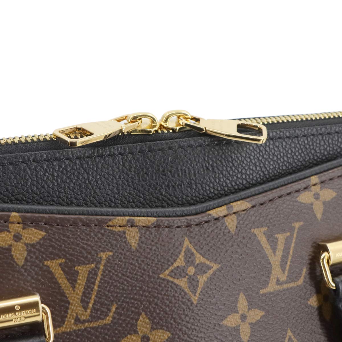 Monogram Pallas 2way Hand Shoulder Bag Brown Noir M42756