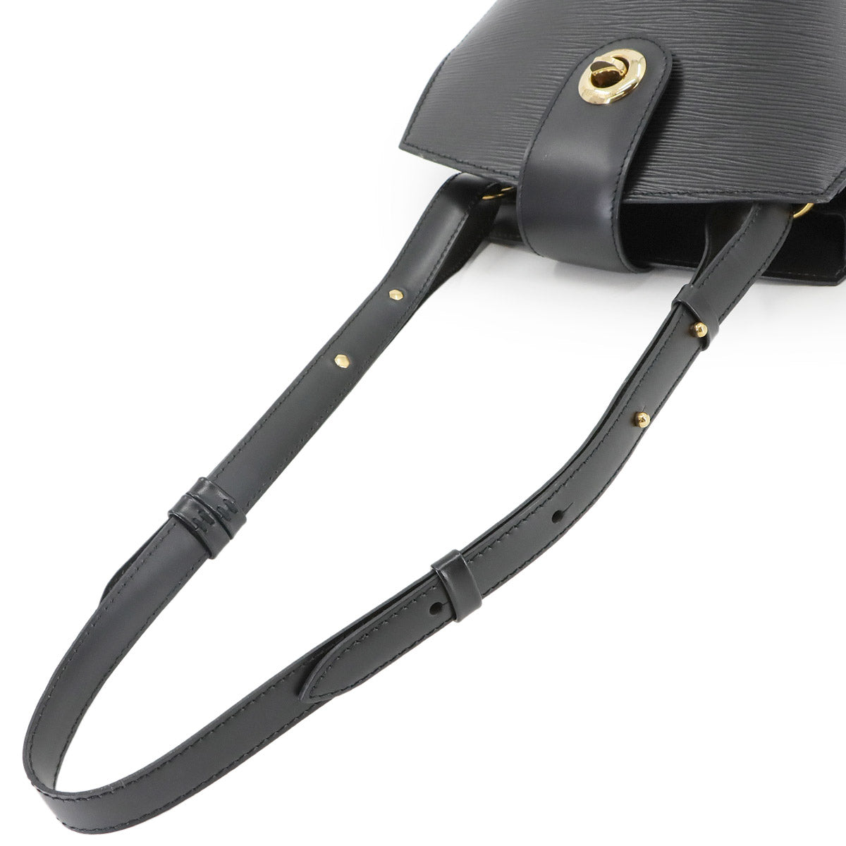 Epi Cluny Shoulder Bag Leather Noir M52252 Purse
