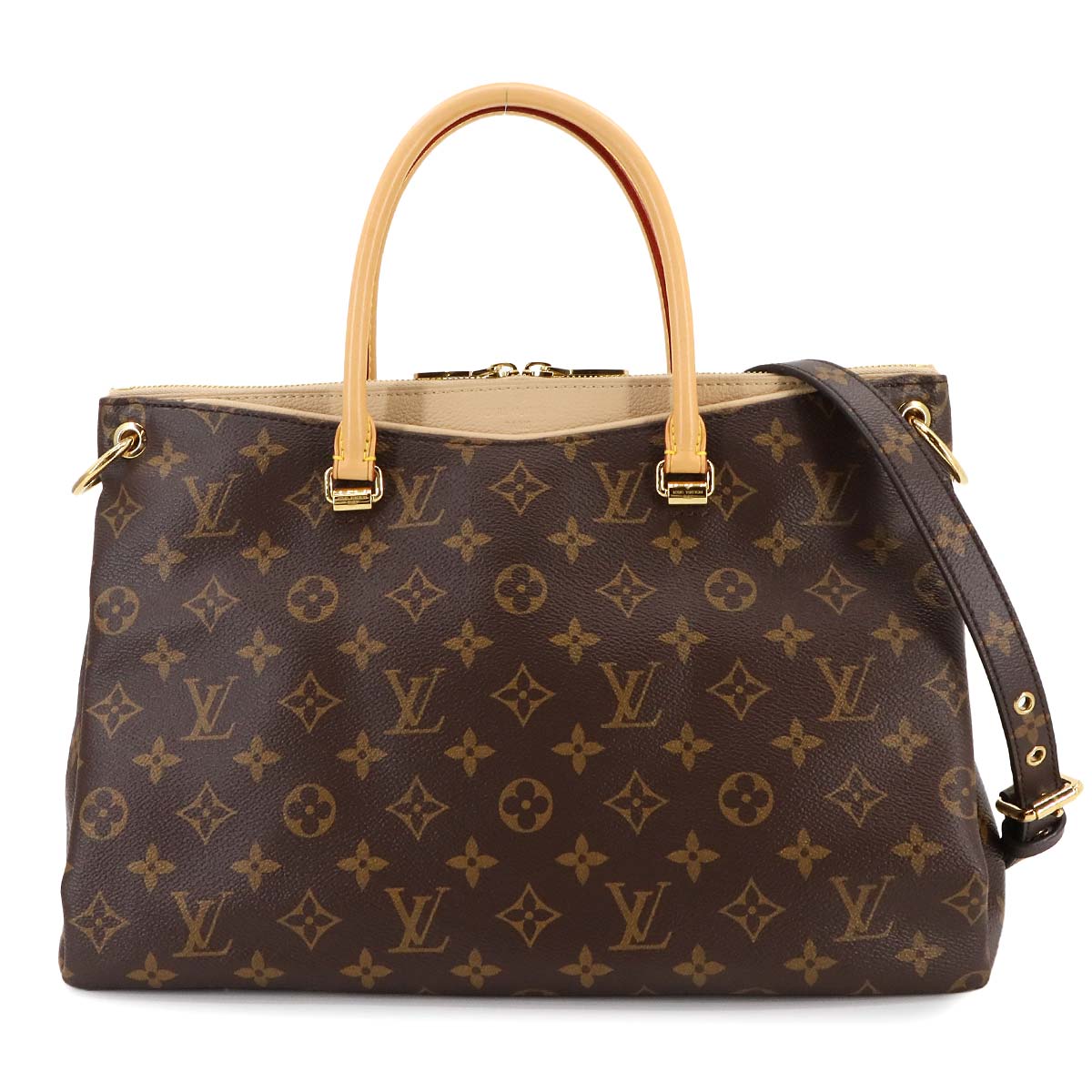 Monogram Pallas 2way Hand Shoulder Bag Dune M50066