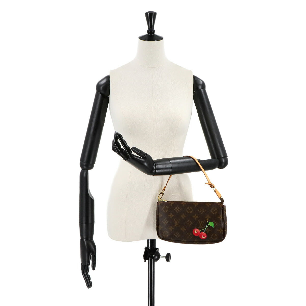 Monogram Cherry Pochette Accessoires Hand Bag M95008