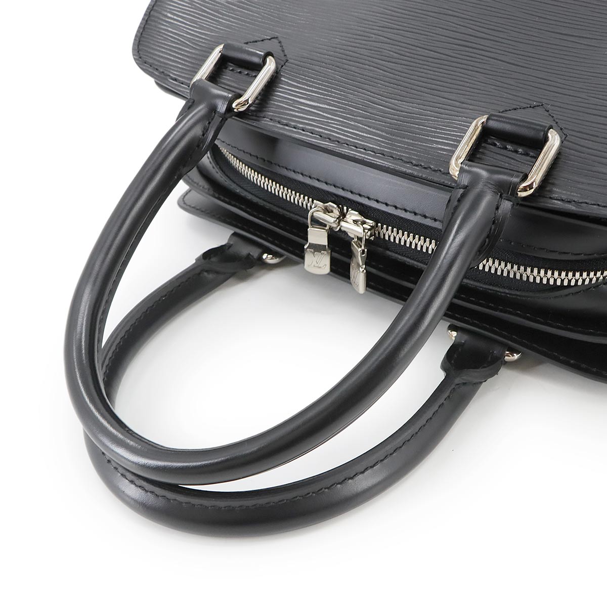 Epi Pont Neuf Hand Bag Leather Noir M52052 Purse