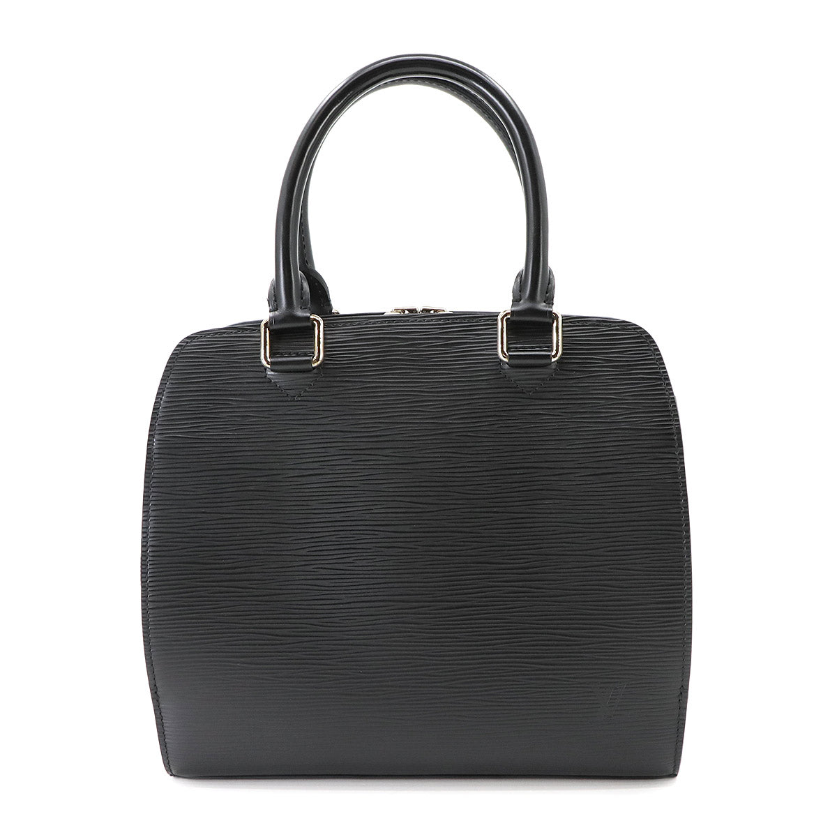 Epi Pont Neuf Hand Bag Leather Noir M52052 Purse
