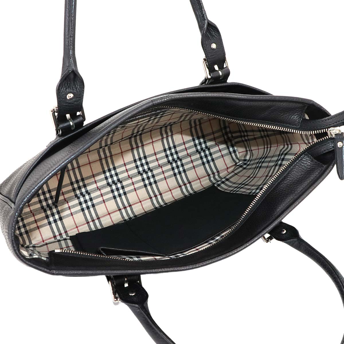 Briefcase Business Bag Leather Black