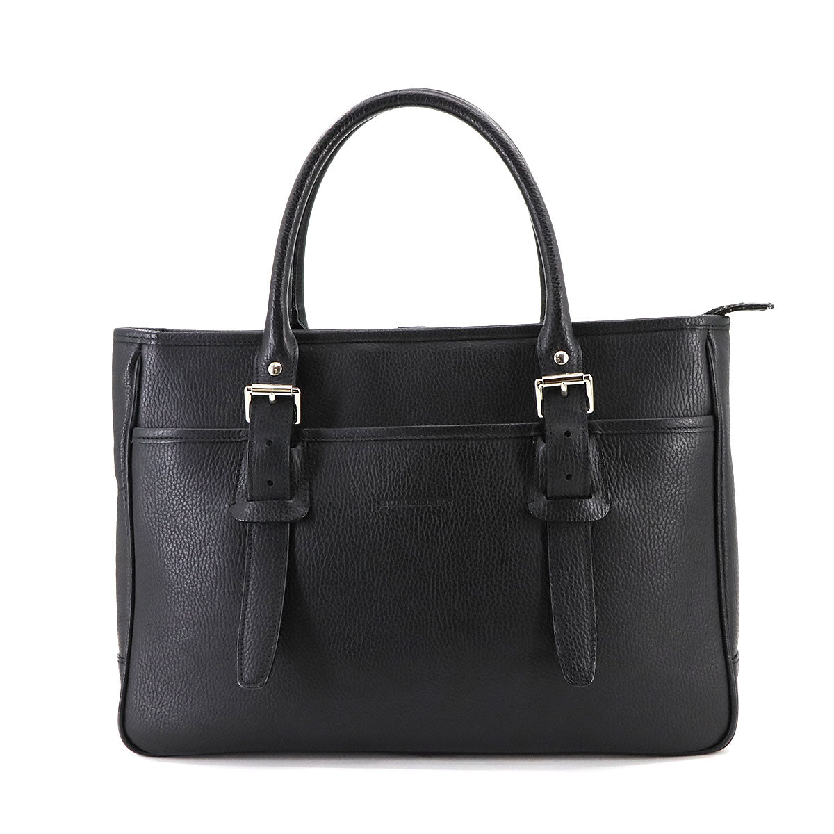 Briefcase Business Bag Leather Black