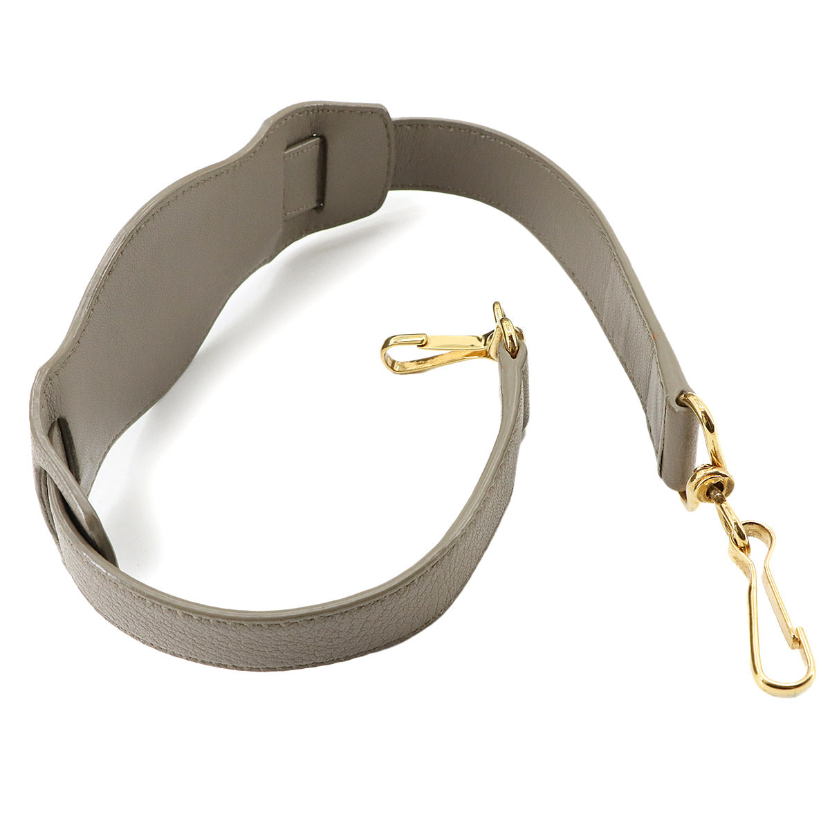 Classic Metallic Edge City Hand Shoulder Bag Gray 390154