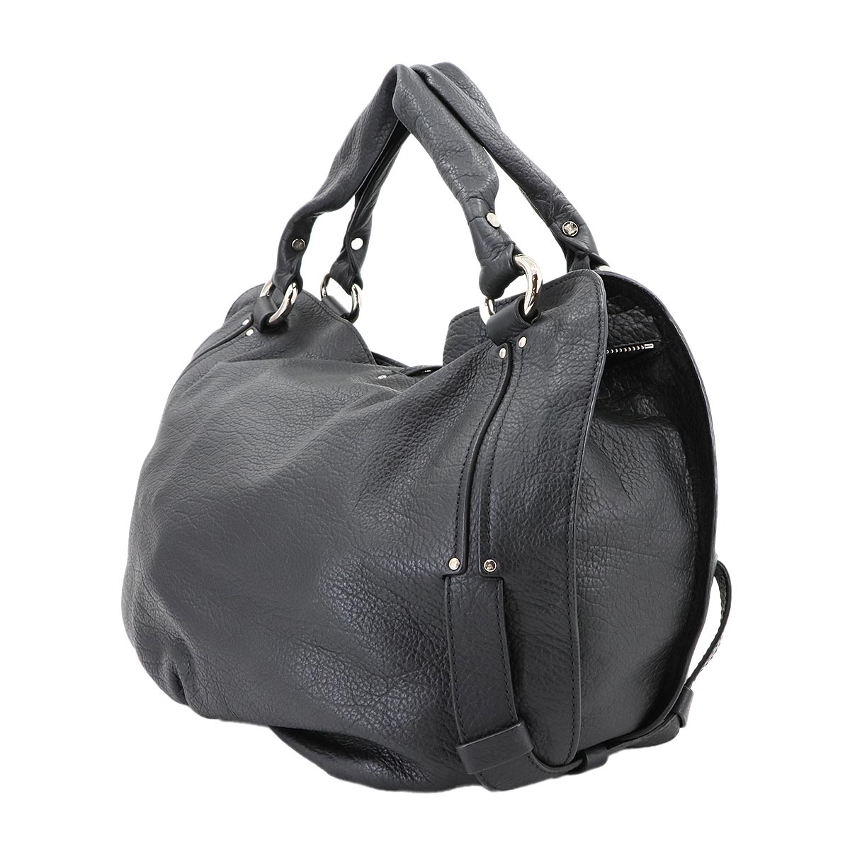 Bittersweet Tote Bag Leather Black Purse