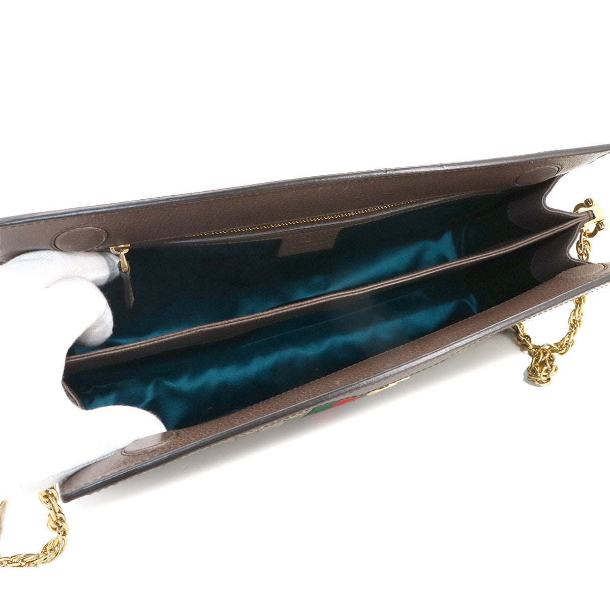 Ophidia GG Medium Shoulder Bag GG Supreme Canvas Beige 503876