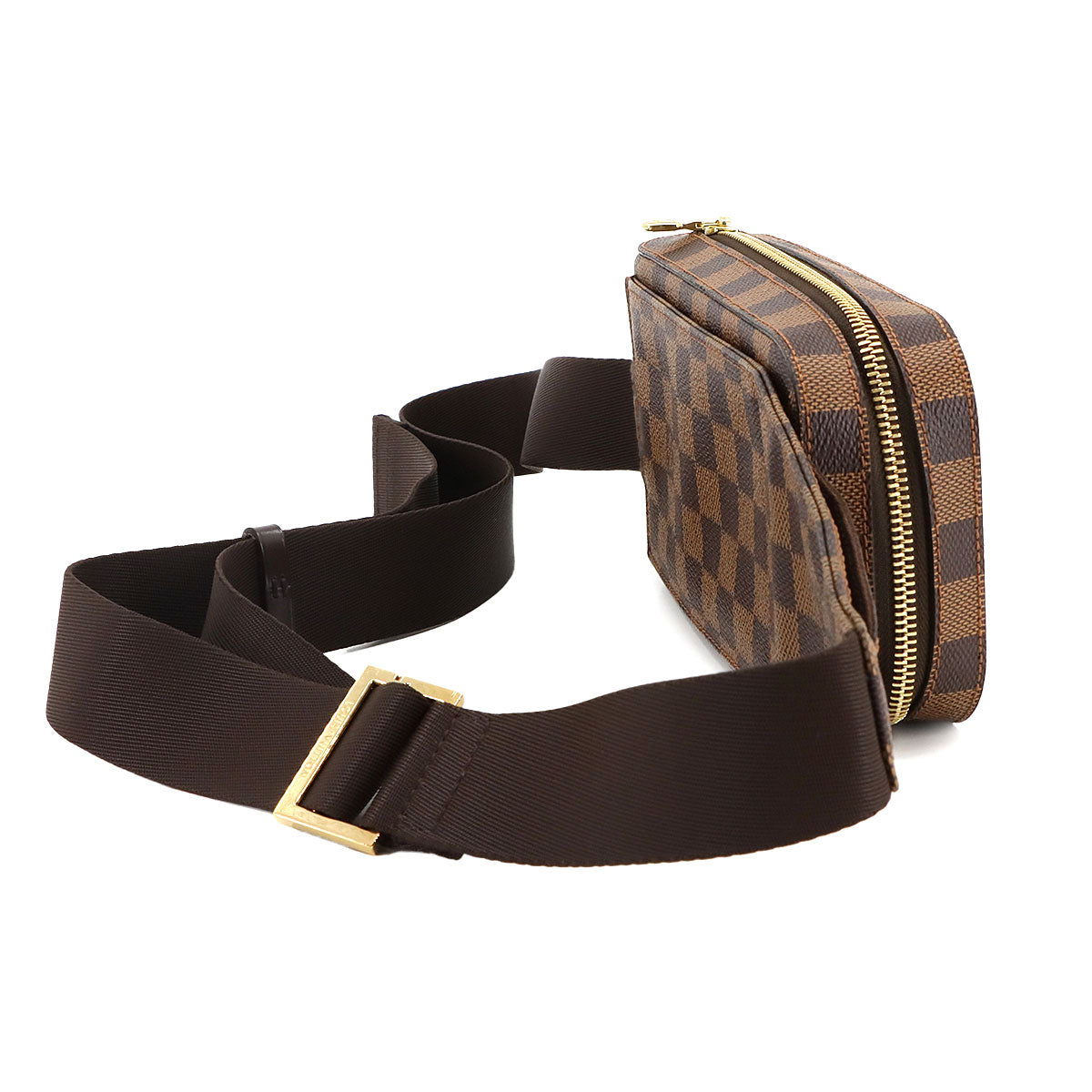 Damier Geronimos Crossbody Bag Ebene Brown N51994