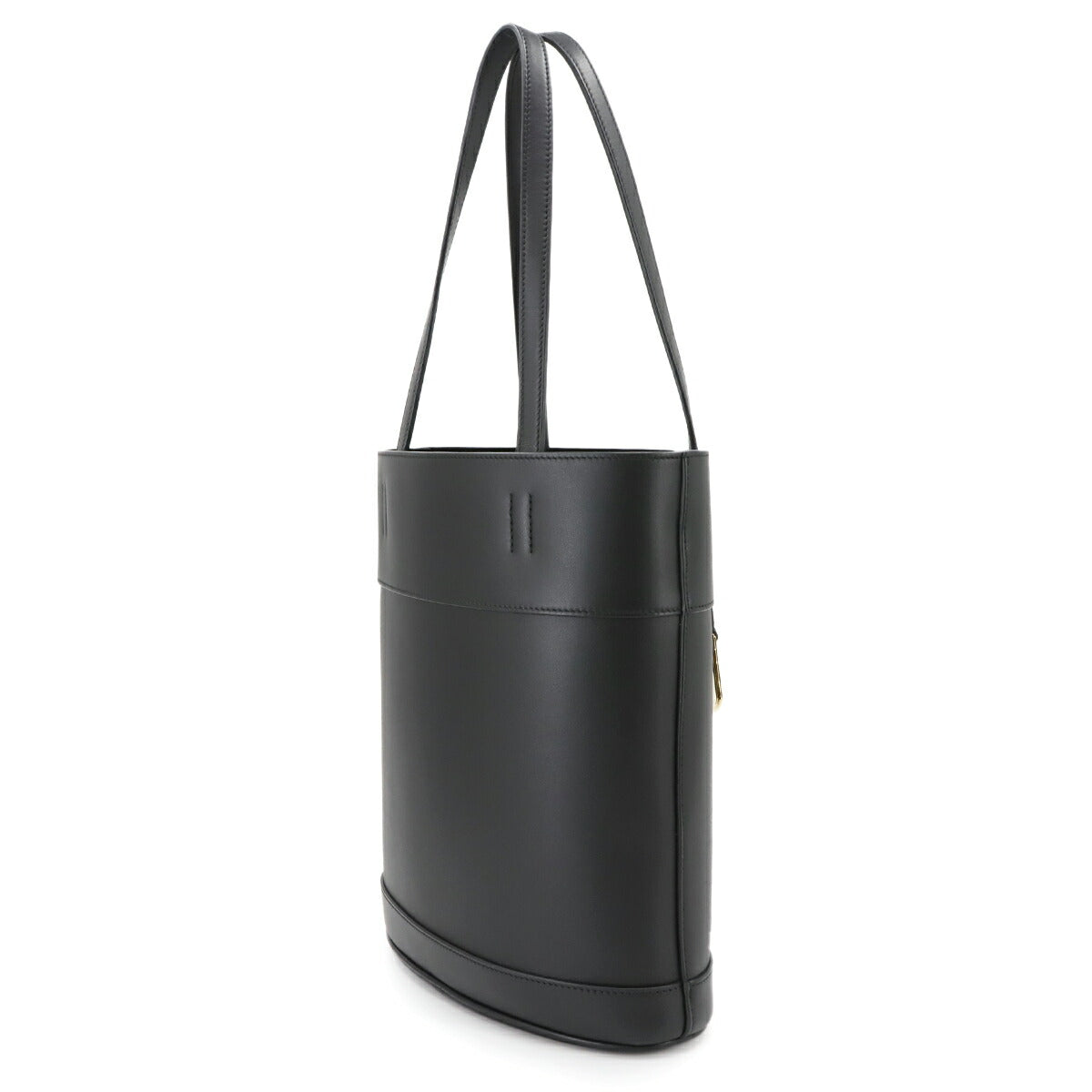 Tote Bag Leather Nero 217533 Black Purse