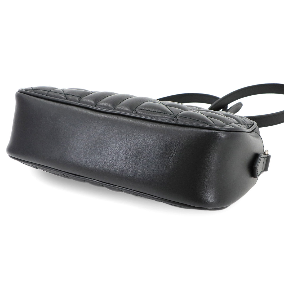 GG Marmont Chain Shoulder Bag Leather Black 447632 Purse