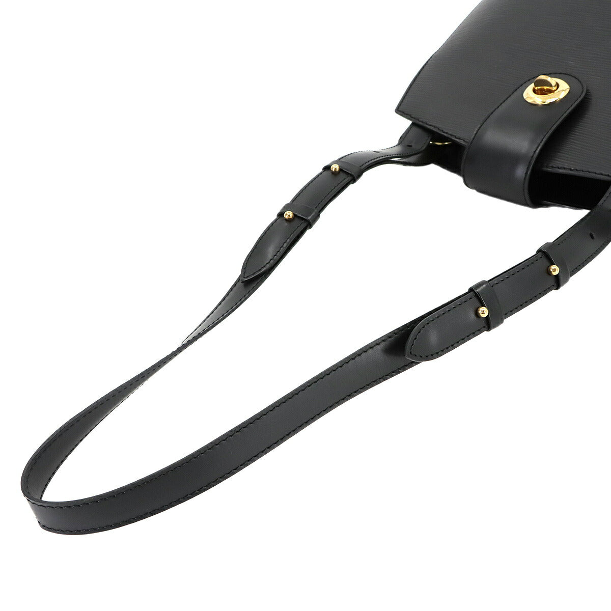 Epi Cluny Shoulder Bag Leather Noir M52252 Purse
