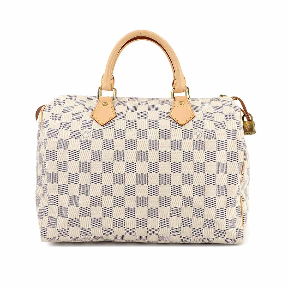 Damier Azur Speedy 30 Hand Bag white N41533 Purse
