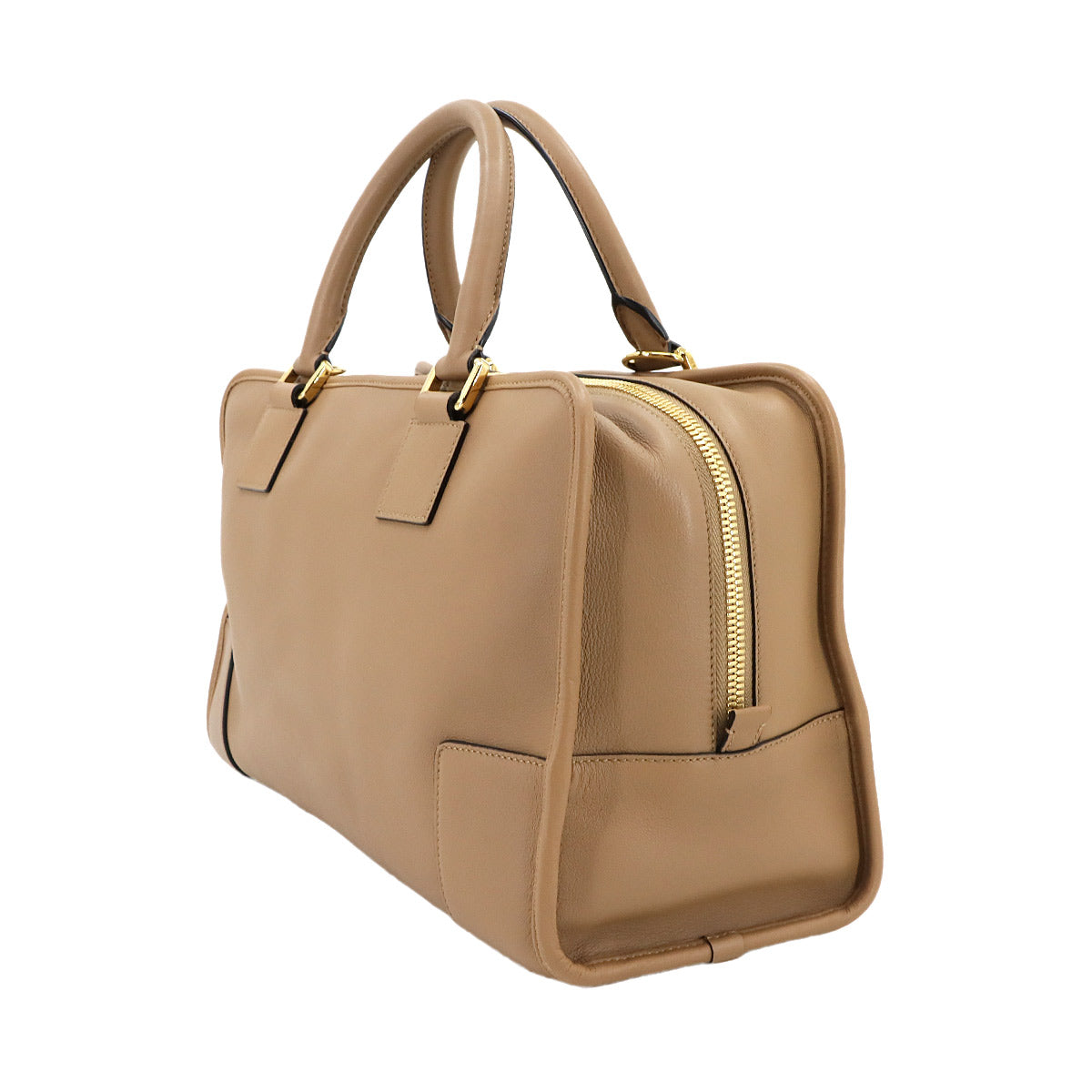 Amazona 36 Hand Shoulder Bag Leather Brown Purse