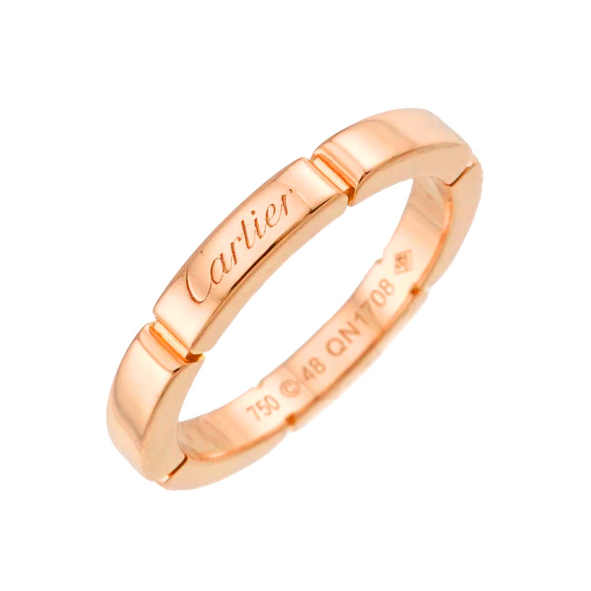 Maillon Panthere Ring 18K PG 750 size48 4.5(US)