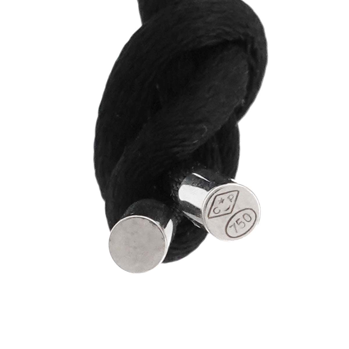 Love Plate Necklace 18K White Gold 750