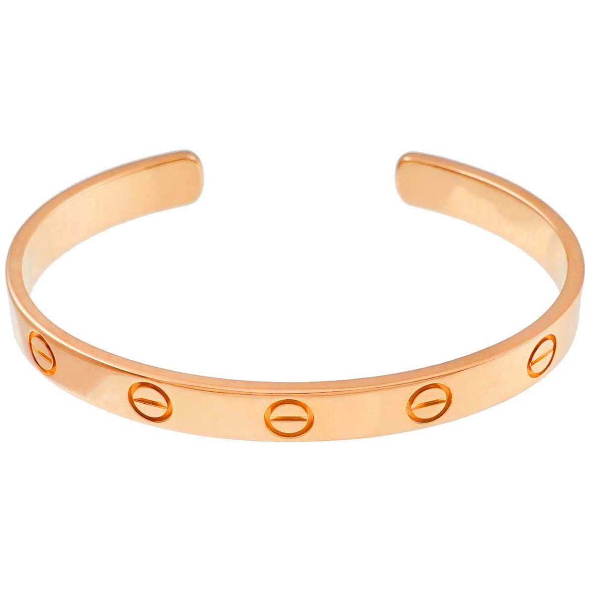 Love Bracelet Open 18K Pink Gold 750 Size17