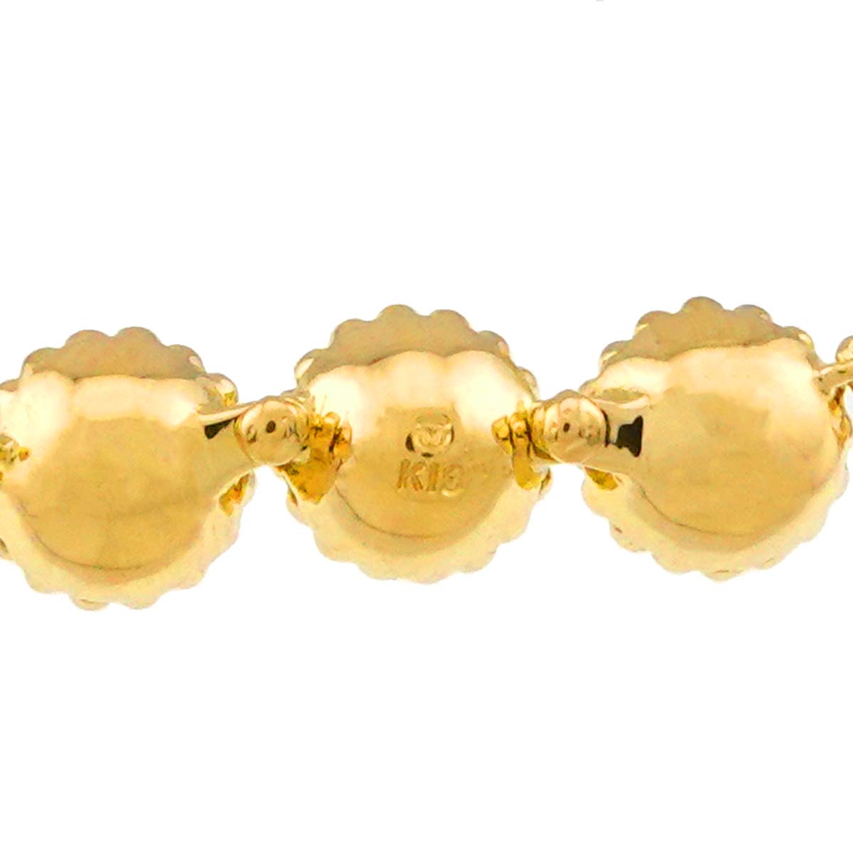 Baby Pearl 4.1mm Necklace 18K YG 750