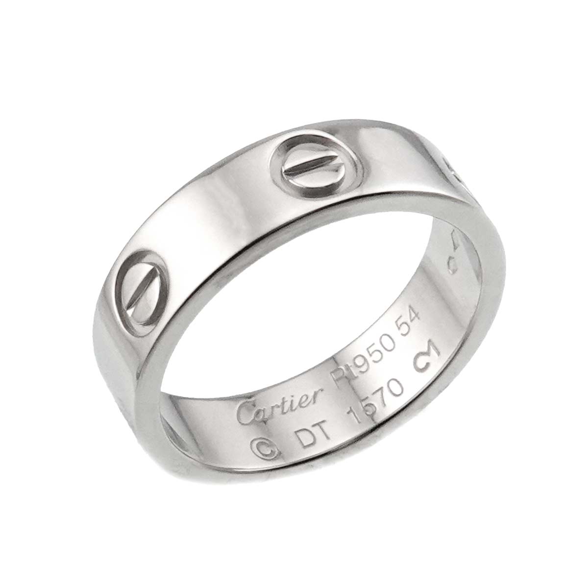 Love Ring Platinum size48 6.5-6.75(US)