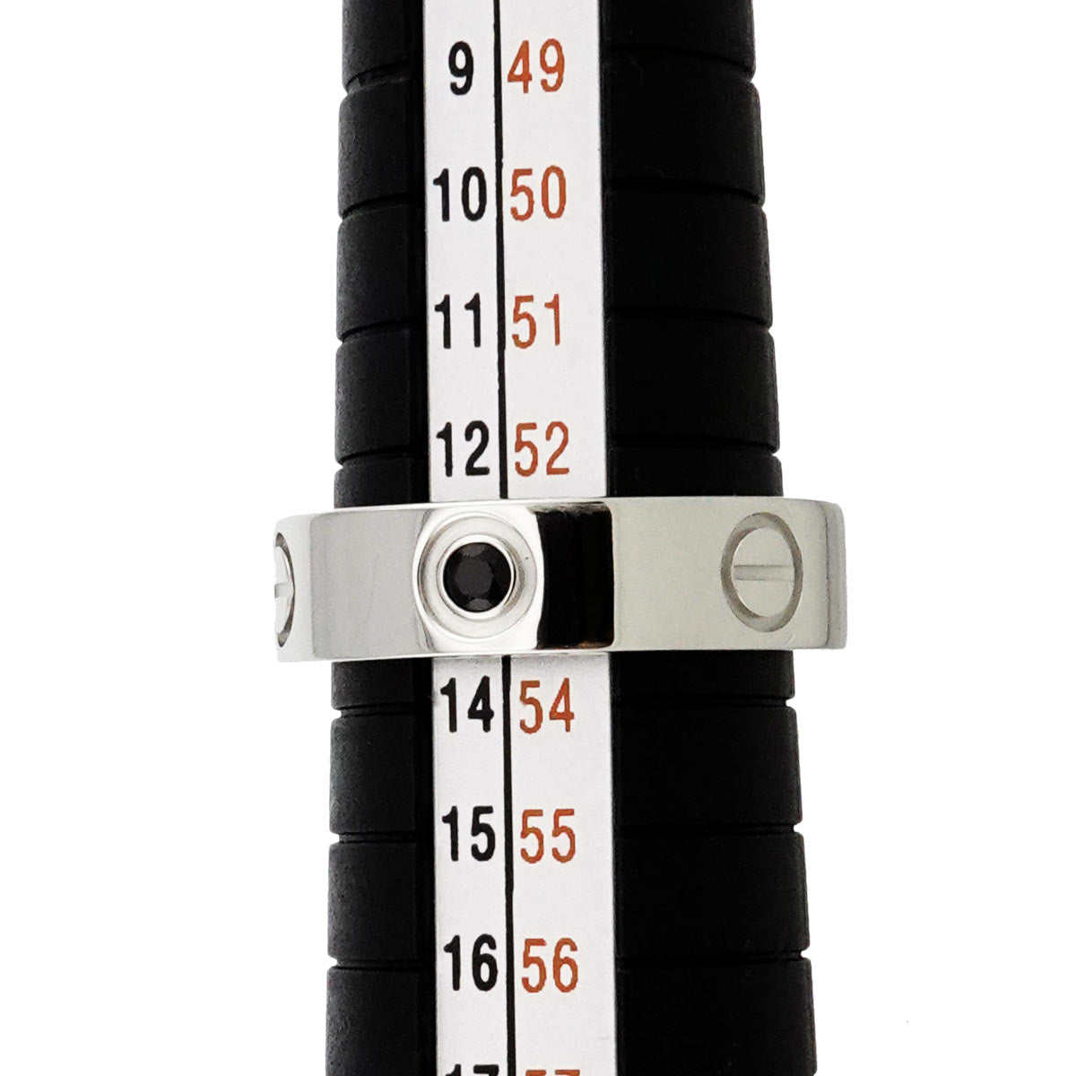 Cartier Love Ring Sapphire 18K White Gold 750 size53 6-6.25(US)