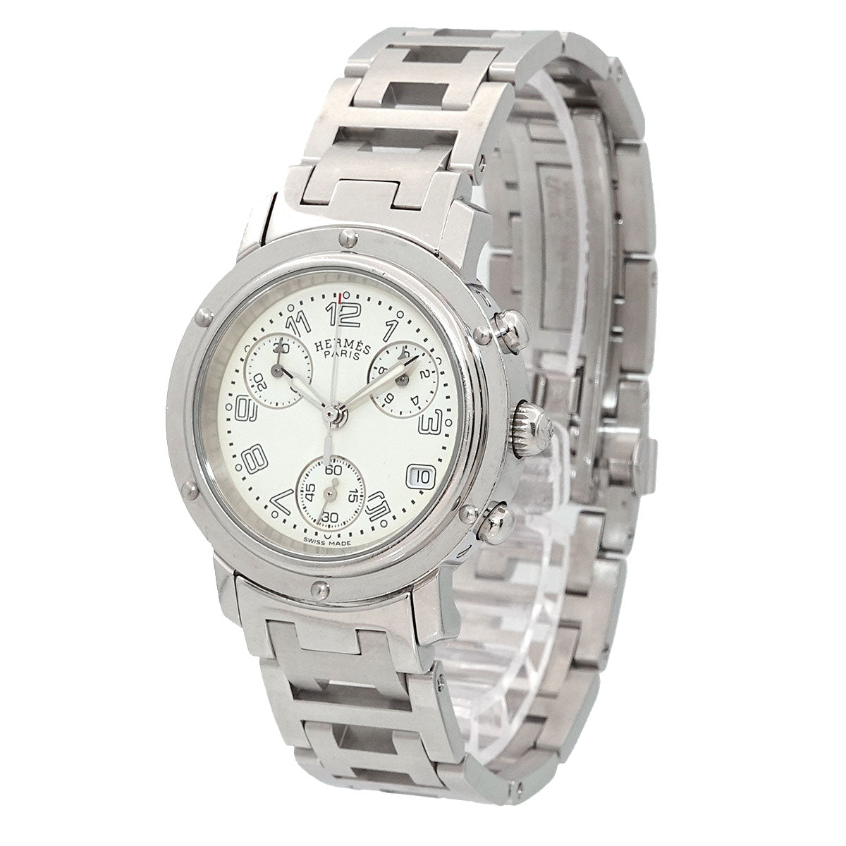 Clipper Chronograph CL1 310 Date White Dial Ladies