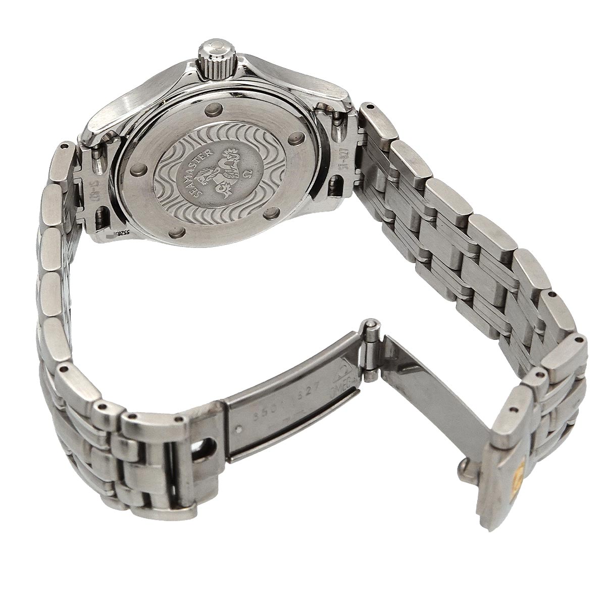 Seamaster 120 2581.81 Date Quartz Blue Dial Ladies Wrist Watch