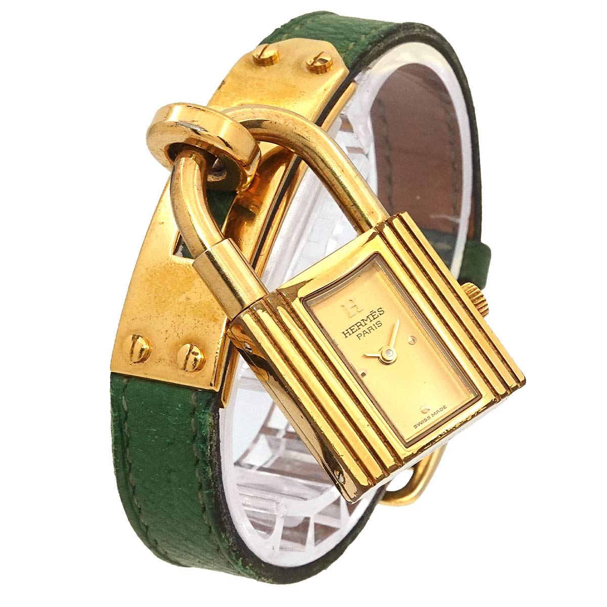 Kelly Watches Quartz Gold Dial Vintage Cadena Ladies Watch