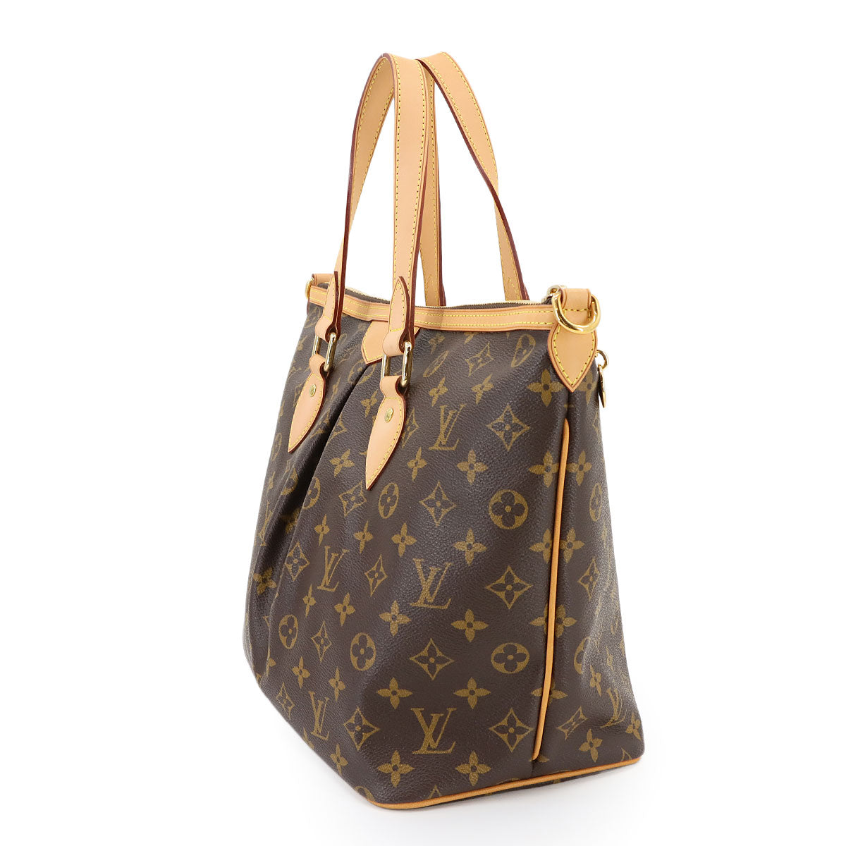 Monogram Palermo PM 2way Tote Shoulder Bag Brown M40145