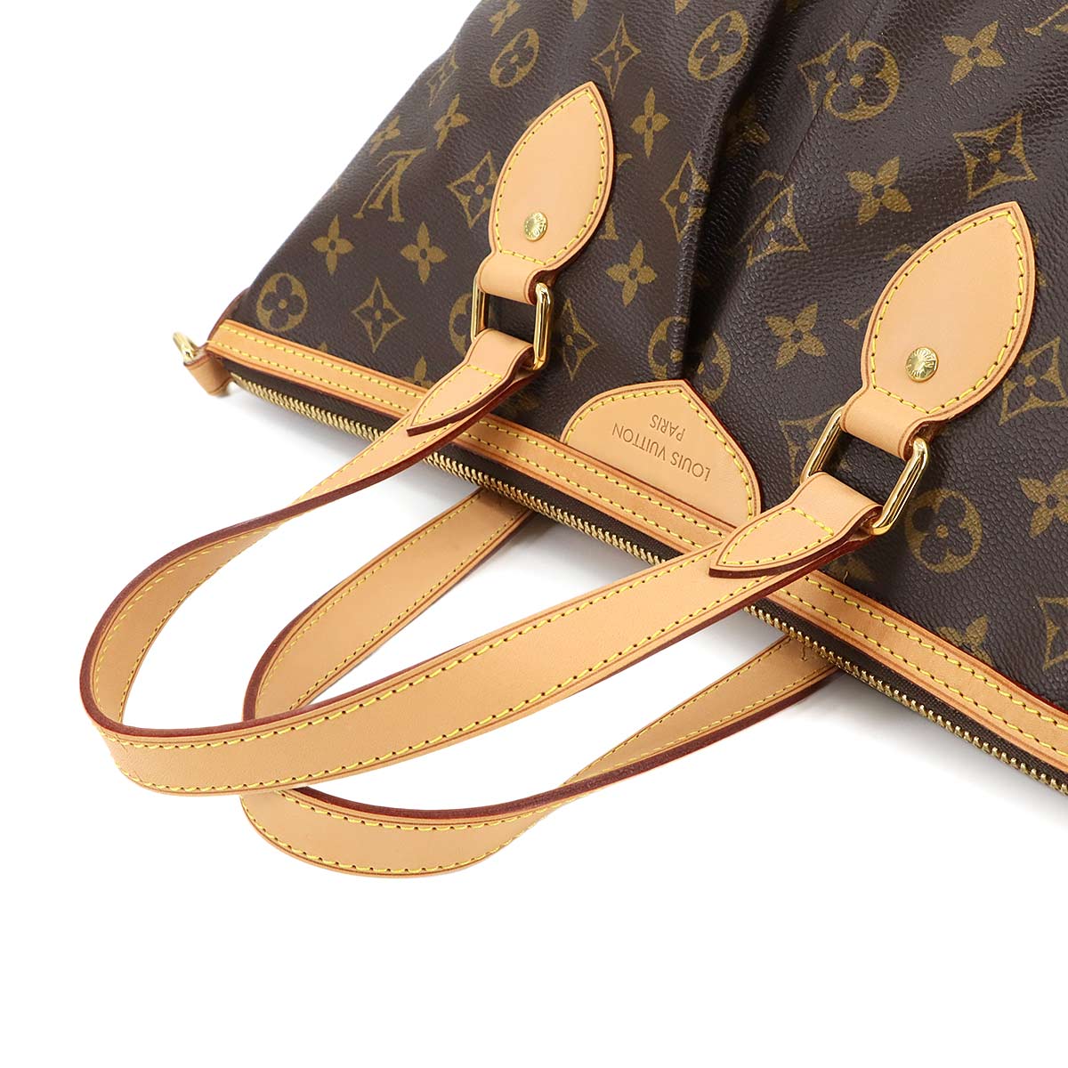 Monogram Palermo PM 2way Tote Shoulder Bag Brown M40145